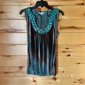 Boston Proper Embellished Top